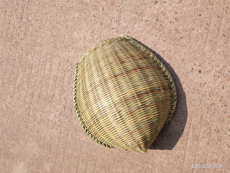 广西竹编竹制品竹青皮包边筲箕畚箕撮箕畚斗洗菜篮