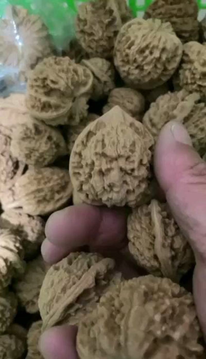 文玩核桃麻核桃四座楼官帽满天星批发散货苹果园狮子头