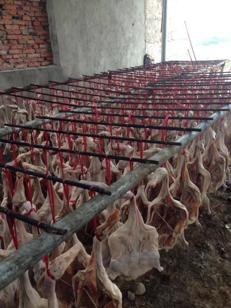 精品风吹干农家散养的五花腊肉，排骨，猪脚，鸡鸭鹅等风干产