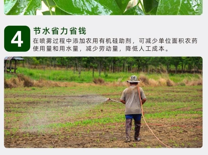 农用有机硅助剂高渗透剂增效剂展着剂防雨剂