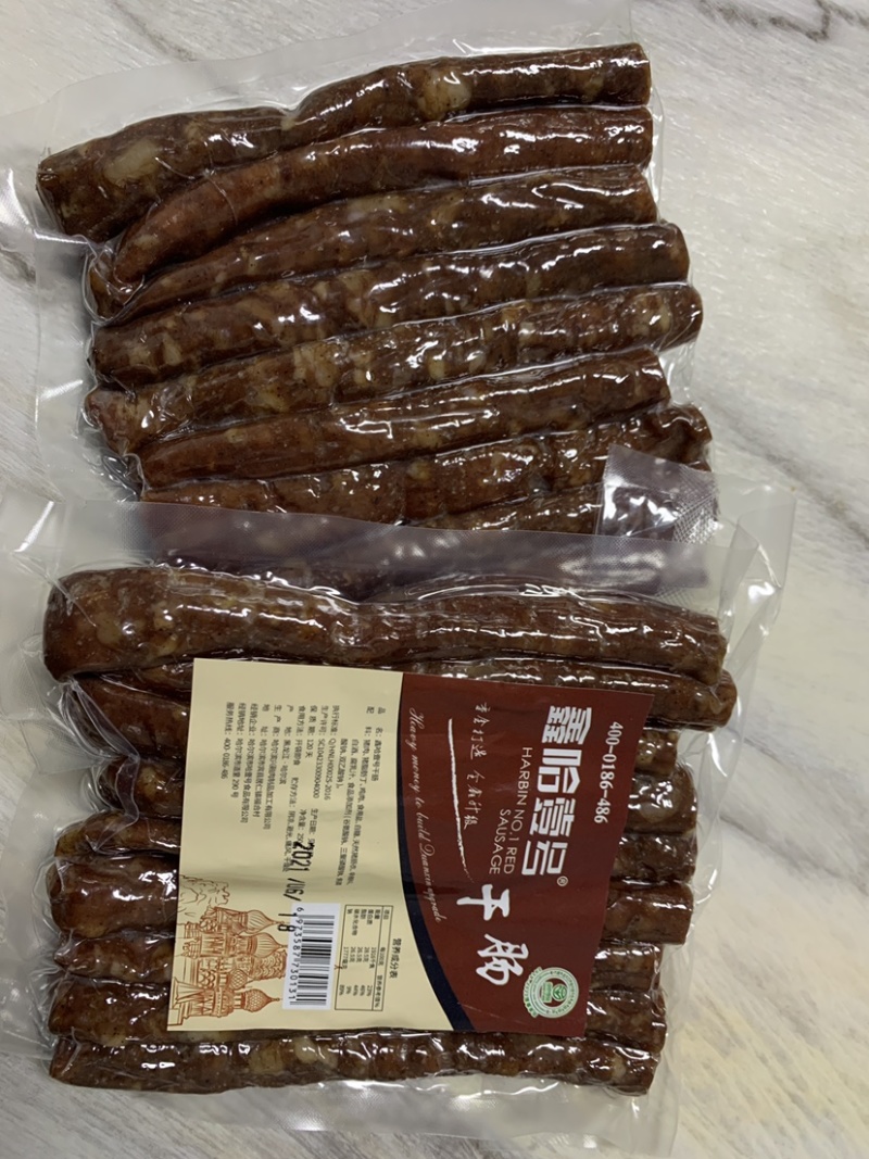 哈尔滨风干肠风干肠250g一件代发厂家一手货源