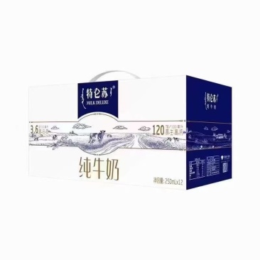 仓库直出特仑苏纯牛奶
