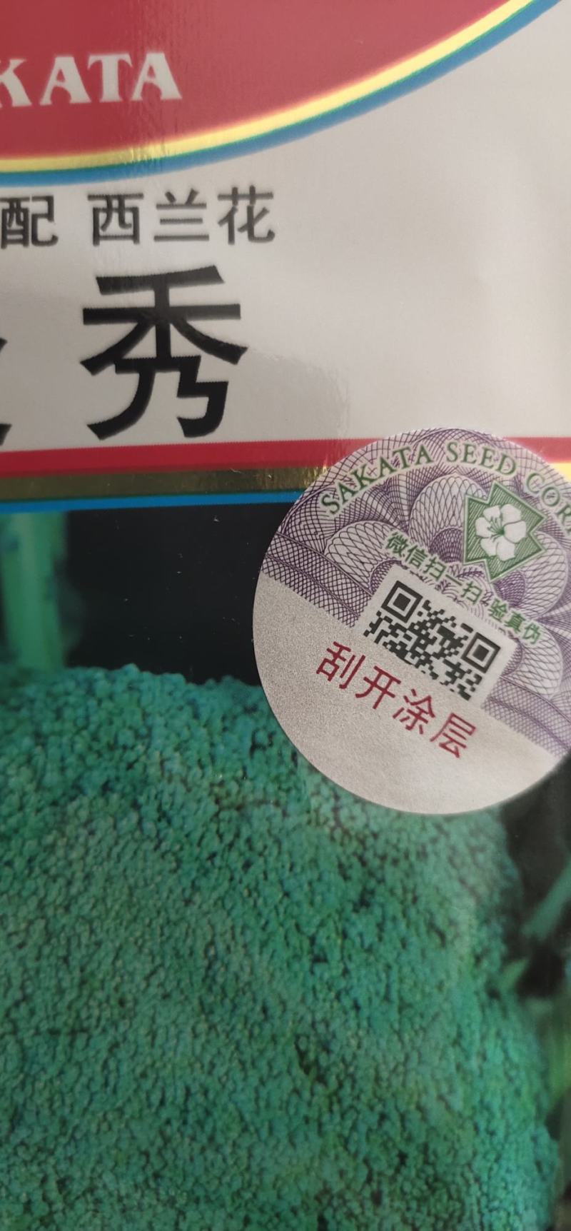 炎秀西兰花种子，青花菜种子一代交配亩1.5袋