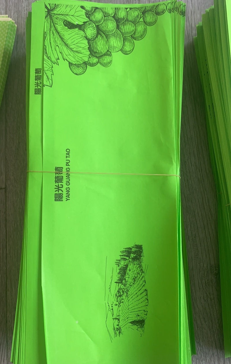 全新中文款阳光玫瑰晴王葡萄包装袋