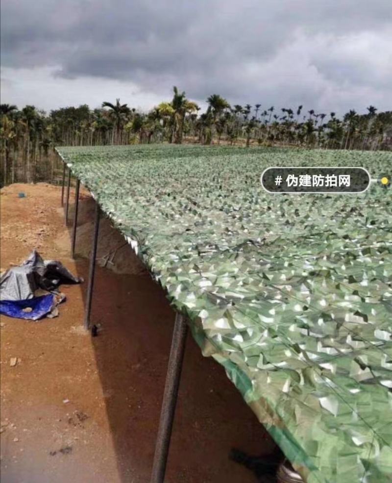 直供伪装网防航拍伪装丛林迷彩遮阳网绿化装饰伪装网支持定做
