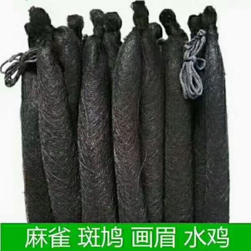 鸟网防斑鸠鸽子麻雀画眉防鸟网，防护网