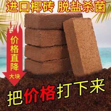椰砖营养土清仓包邮特价通用型养花专用花土家我用脱盐椰土