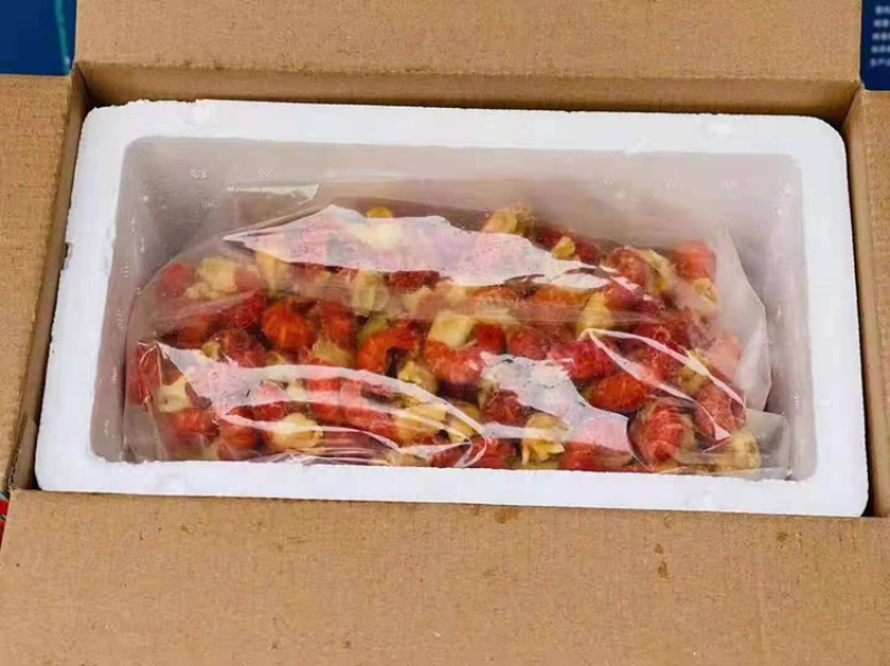 一件包邮特级稻之虾无冰龙虾尾田园水质虾稻共生