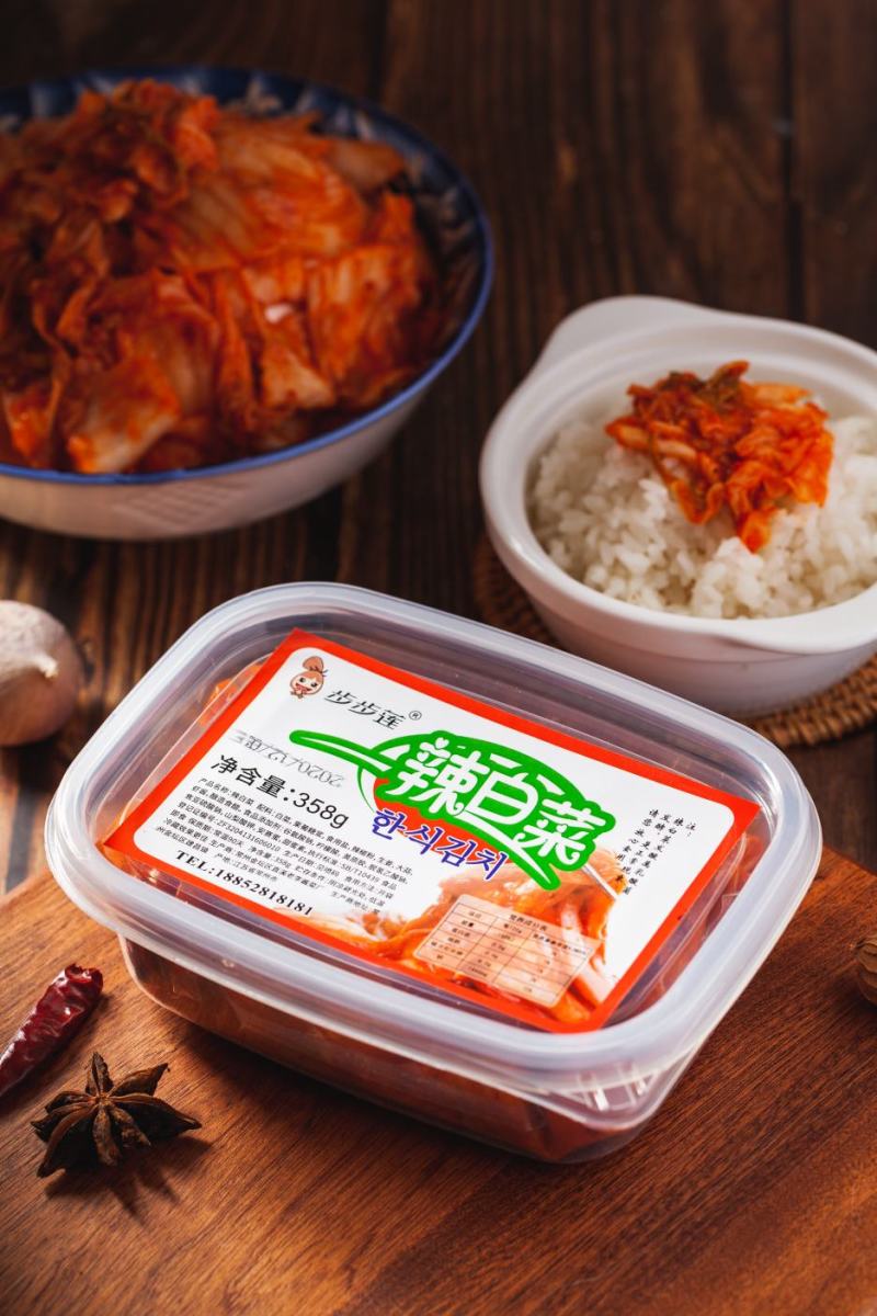 泡菜辣白菜韩式泡菜日式泡菜冷冻泡菜