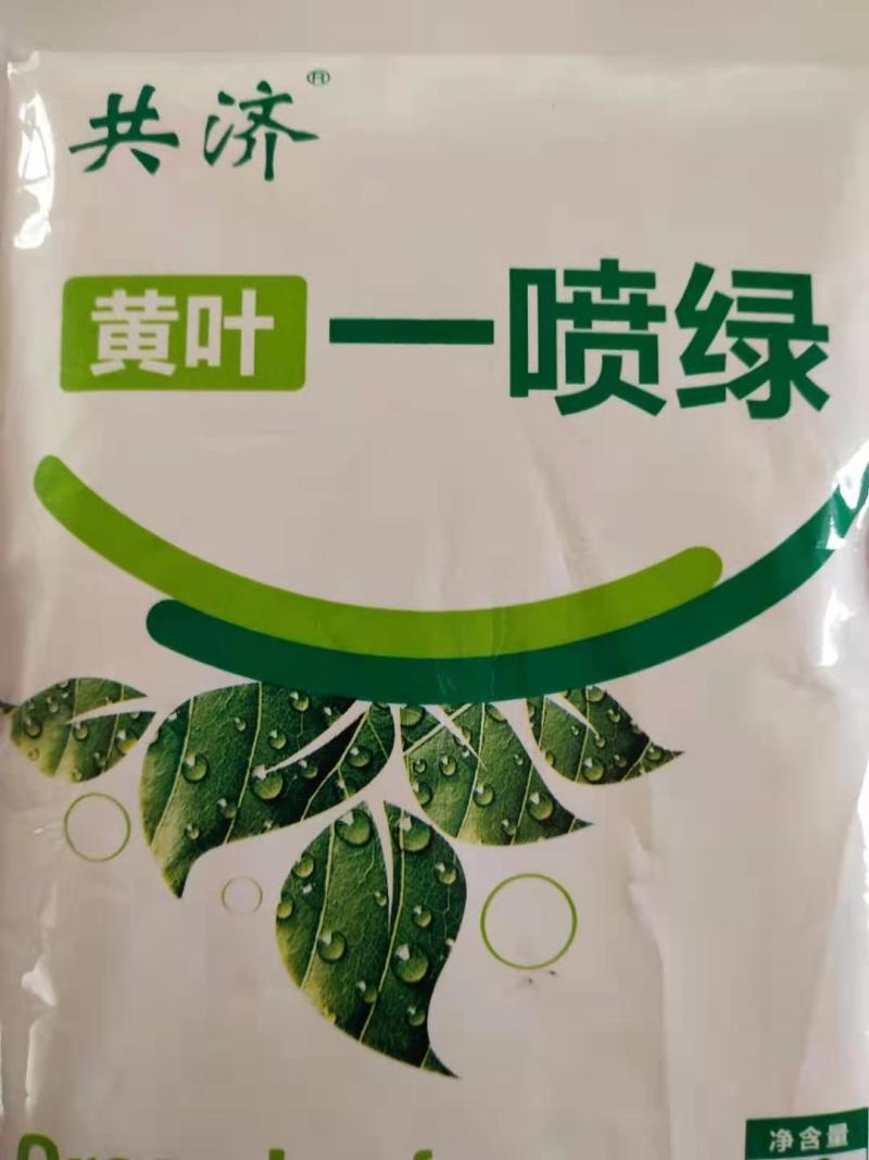 叶绿素花生黄叶死叶一喷绿花生黄叶一喷绿每袋1亩地