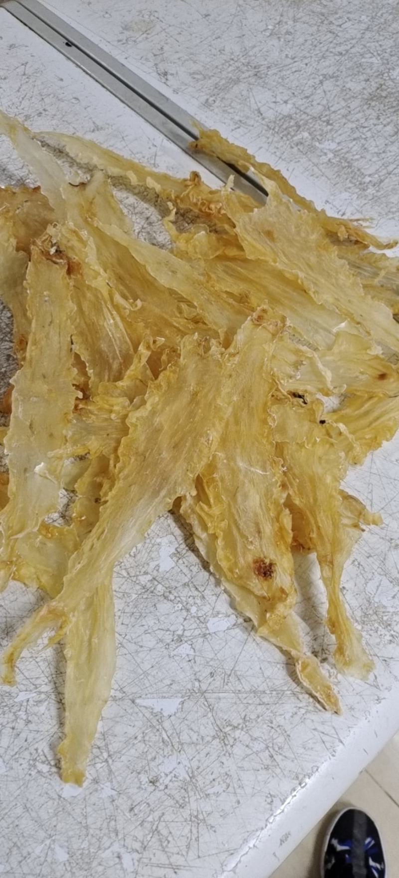 鳕鱼胶35/55/200足干鱼胶花胶鳕鱼胶自食酒店用批发
