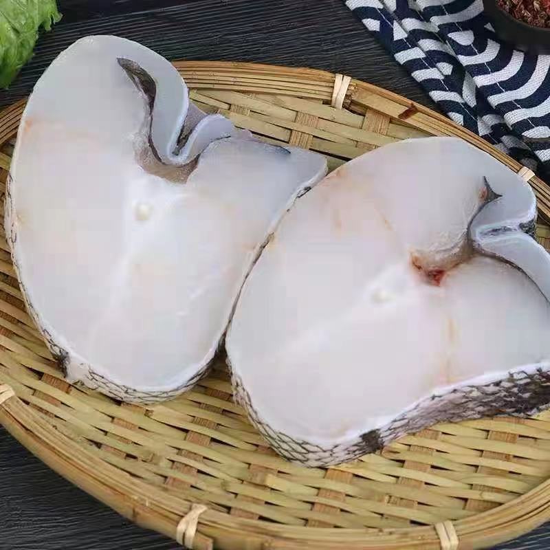 【厂家直销】深海鳕鱼段新鲜宝宝辅食鳕鱼片进口冷冻无刺鳕鱼