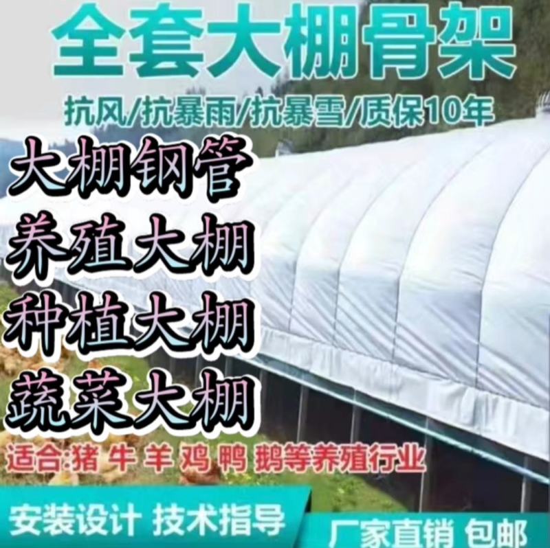 蔬菜大棚大棚钢管，牛商推荐，大棚骨架养殖大棚