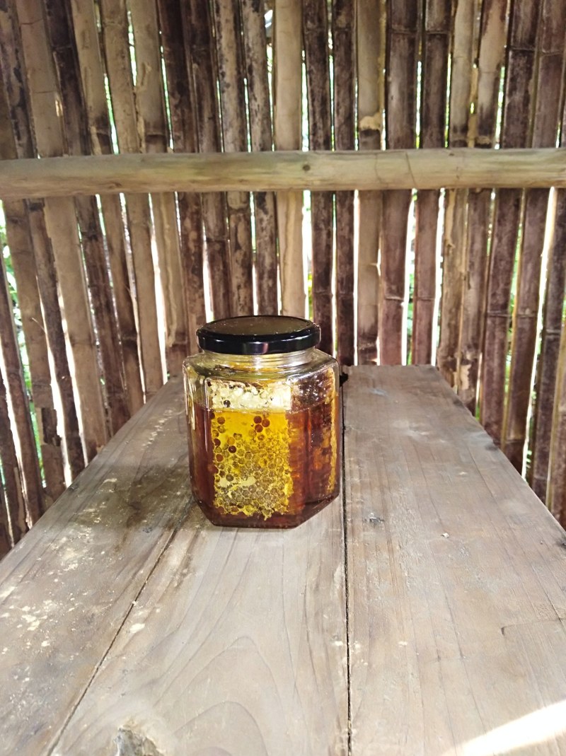本地中蜂蜜，不用巢础，每年夏至取一次的纯自然蜜。