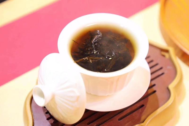 【90年珍品】安化黑茶90年天尖茯砖安化黑茶一砖2斤