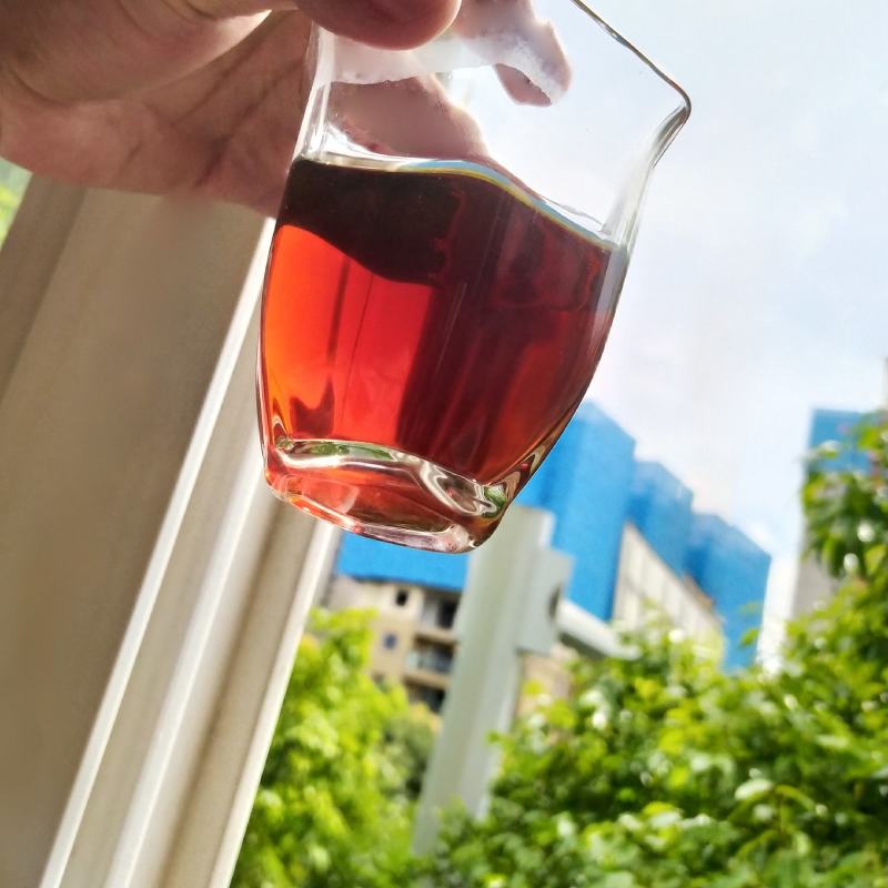 高货古树普洱熟茶357g饼2015年茶王普洱熟茶