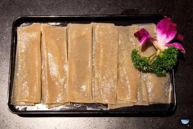 鬼肉魔芋九道粮魔芋溥片火锅食材魔芋皮片鬼肉豆腐火锅串食材