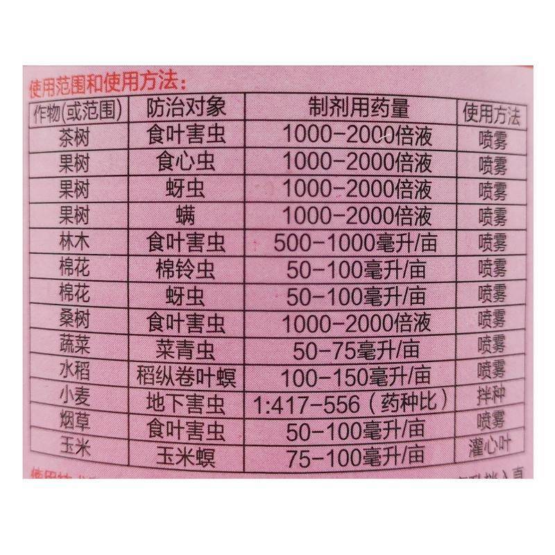 立本40%辛硫磷膦杀虫剂500毫升