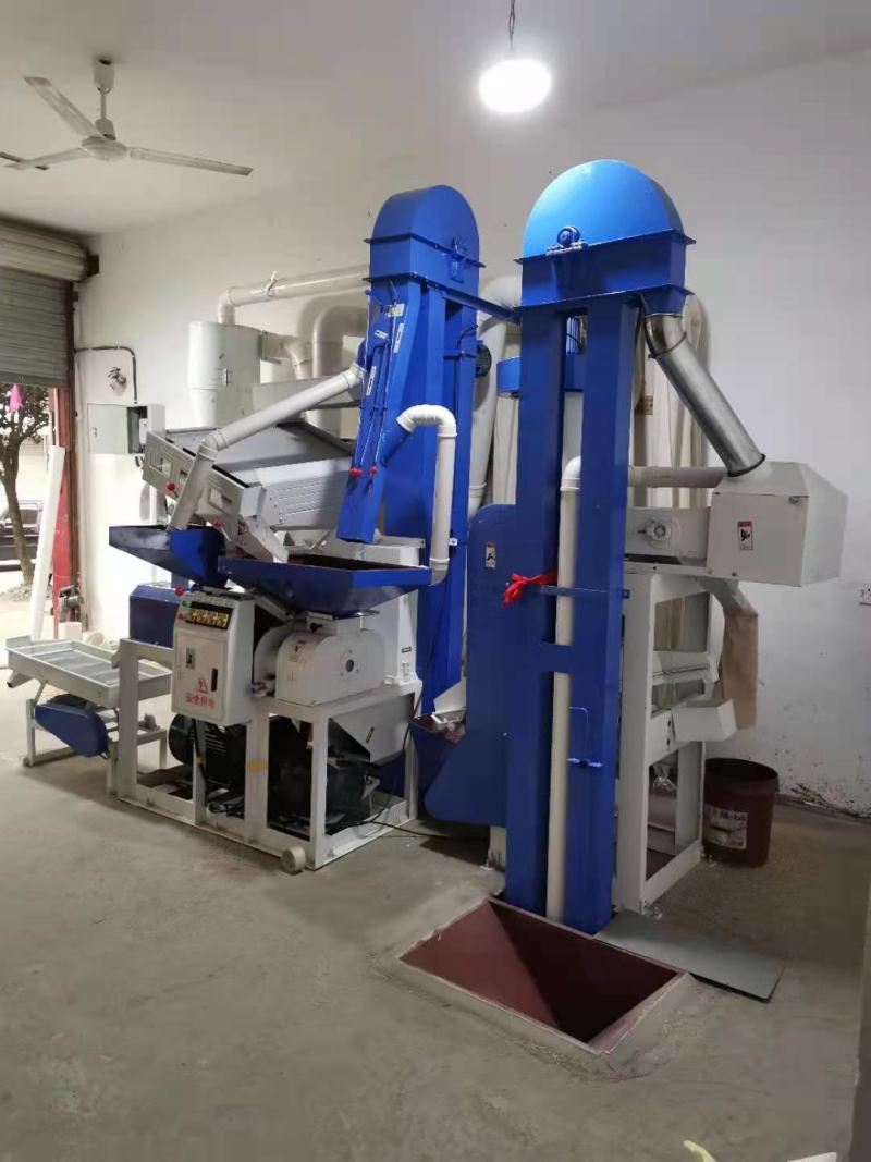 三厢电打米机15吨新型商用组合碾米机大型中型碾米机