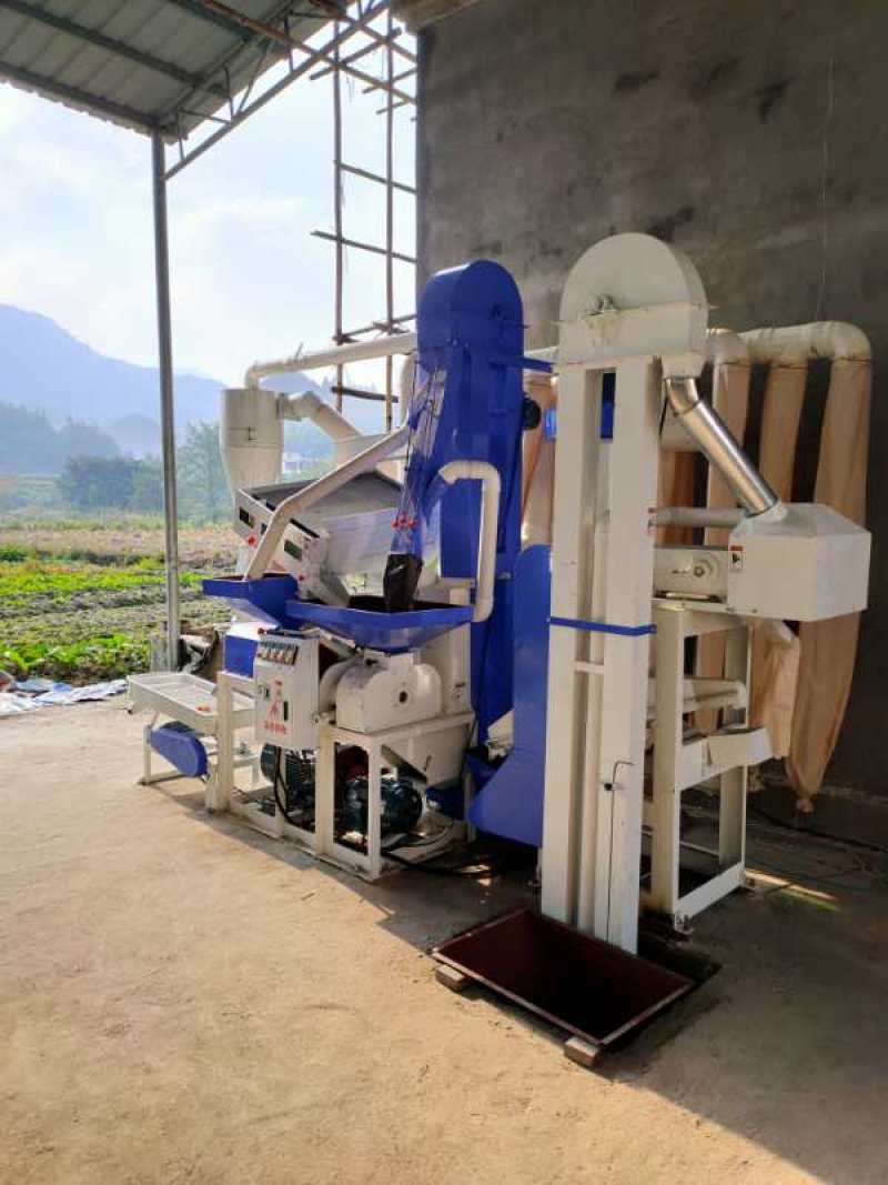 三厢电打米机15吨新型商用组合碾米机大型中型碾米机