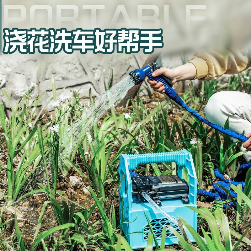 迈越充电式抽水泵农用灌溉浇水浇菜神器浇水抽水小型家用菜园