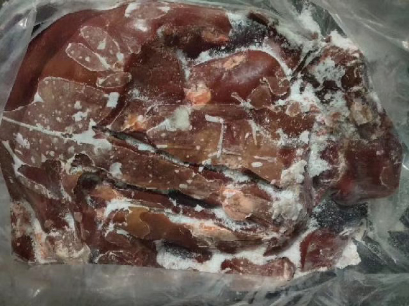 新鲜熟牛肝牛肺