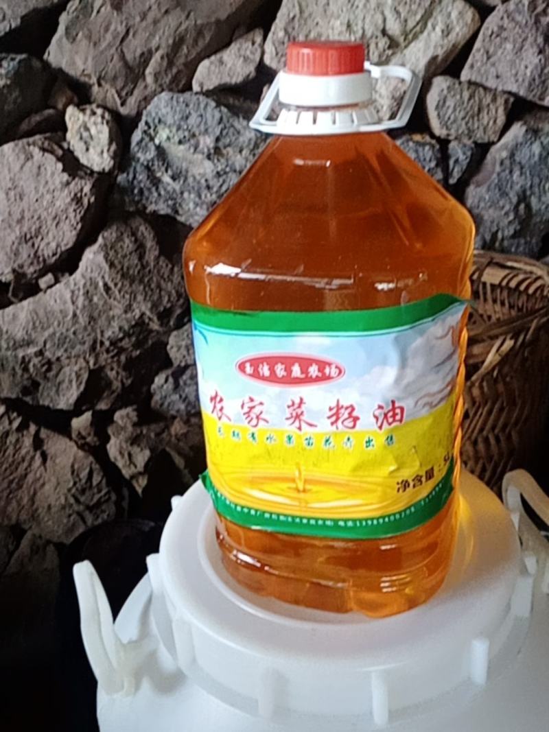 农家土菜籽油