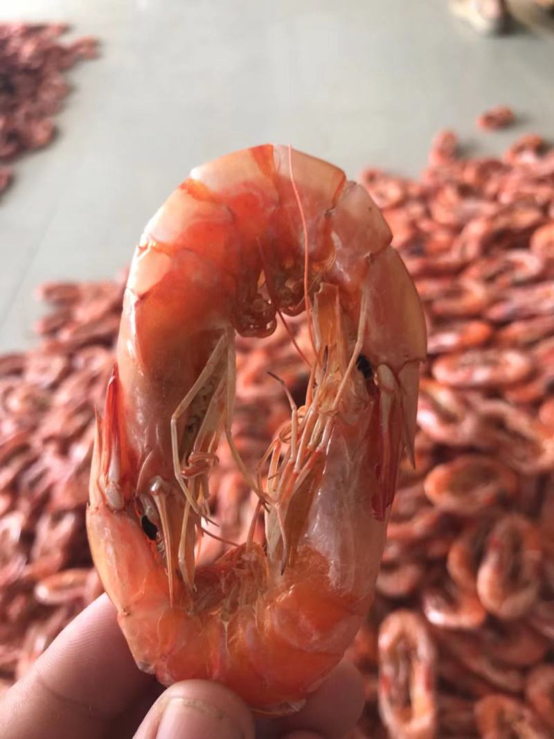 源头工厂袋装烤虾海鲜干货对虾虾仁虾米零食海炭烤大虾干