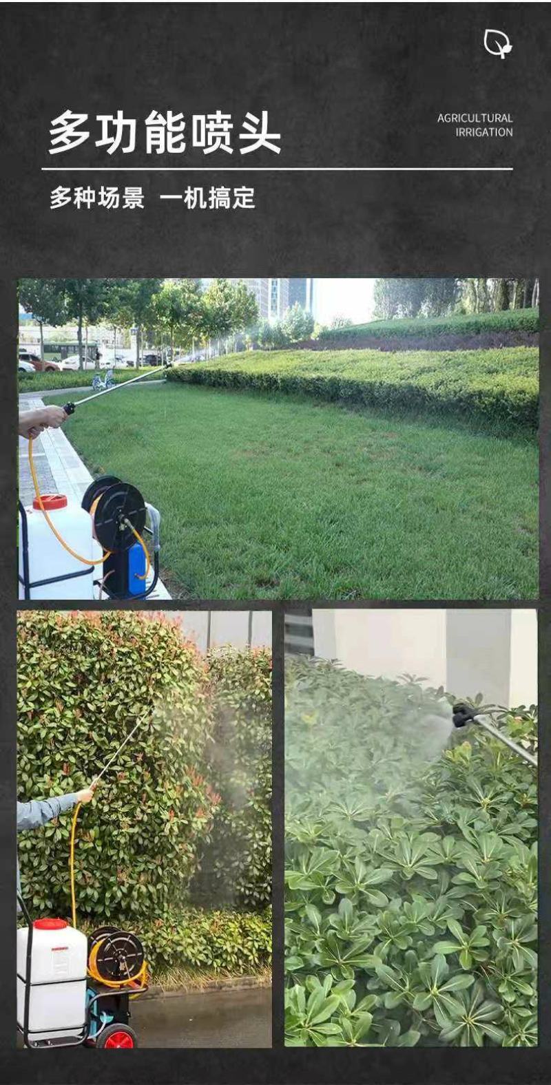 电动喷雾器手推式高压打药机消毒机蔬菜大棚专用厂家直供