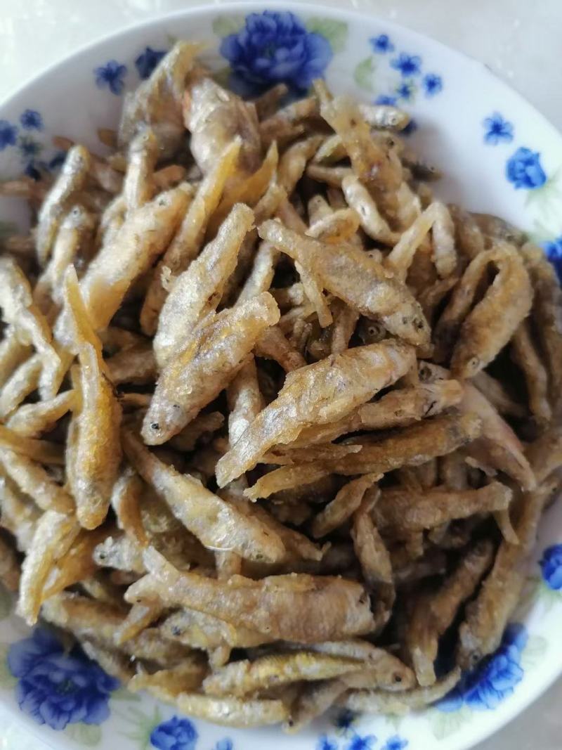 油炸麦穗鱼无沙无苦，香酥肉嫩，9成干2/3.4/5公分