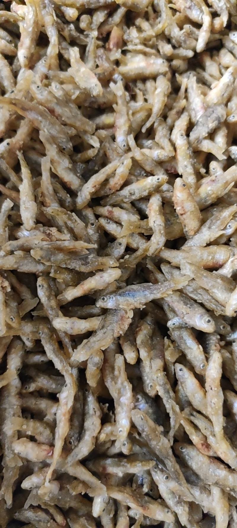 油炸麦穗鱼无沙无苦，香酥肉嫩，9成干2/3.4/5公分