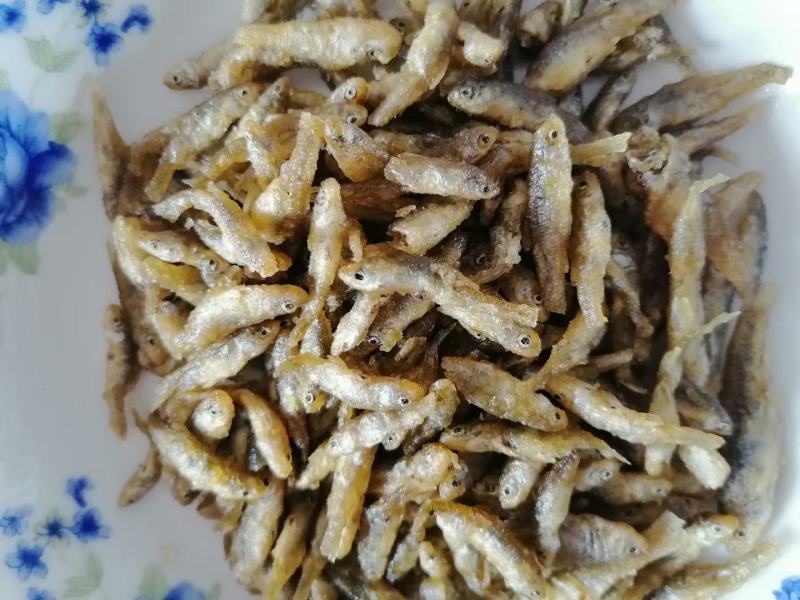 油炸麦穗鱼无沙无苦，香酥肉嫩，9成干2/3.4/5公分