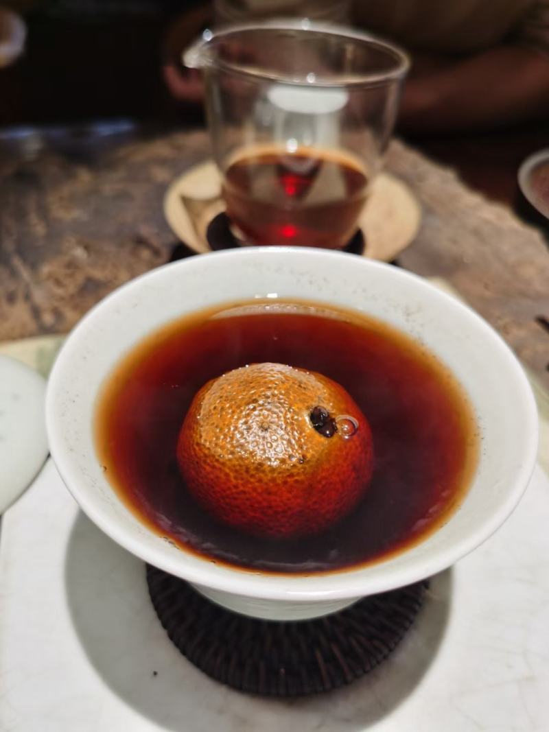 正宗生晒新会小青柑中青二红柑茶