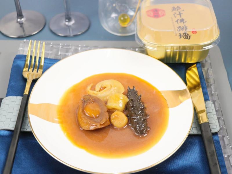 即食鲍汁辽参佛跳墙一份¥48