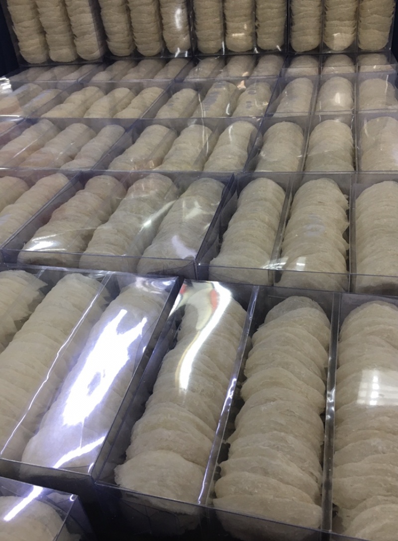 燕窝蜜盏质量货白盏95干一盒500克