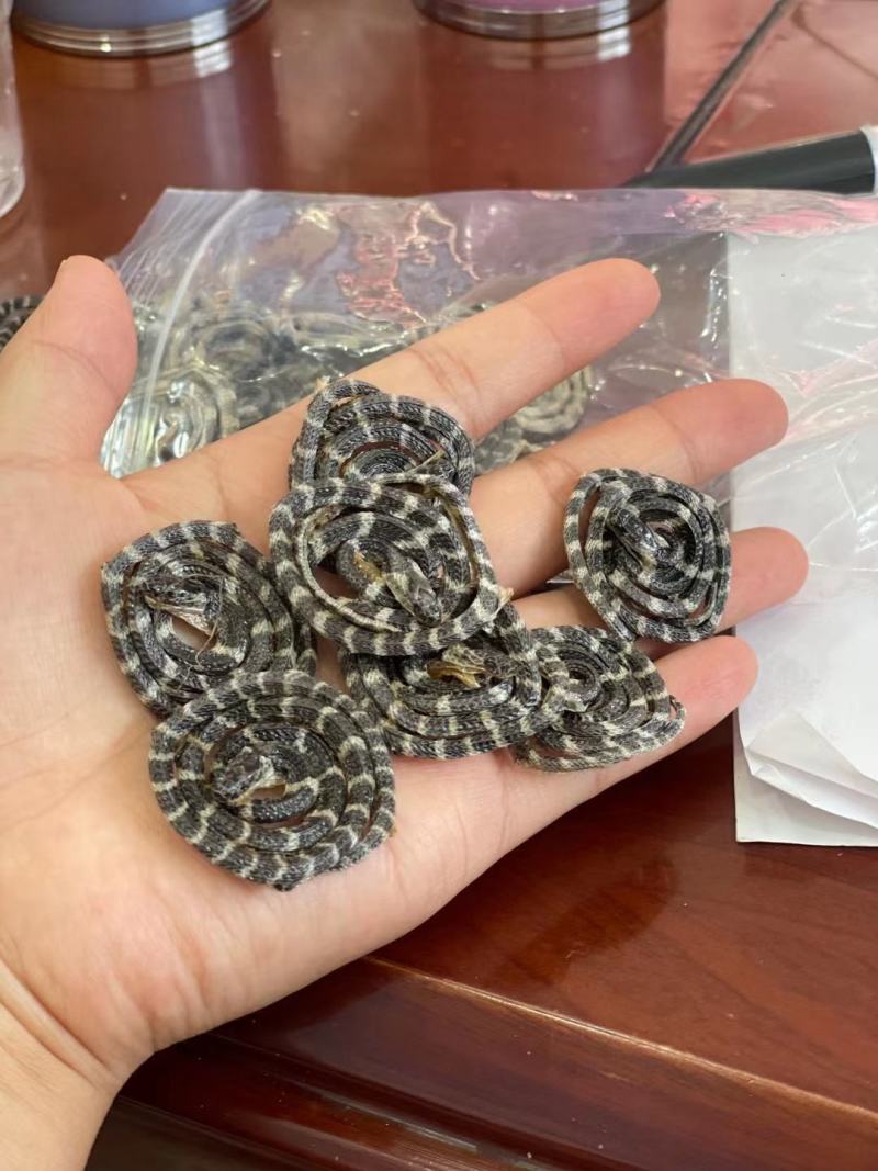 白花蛇中药材金钱白花蛇赤练蛇蛇干小花蛇包邮
