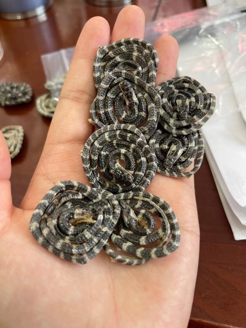 白花蛇中药材金钱白花蛇赤练蛇蛇干小花蛇包邮