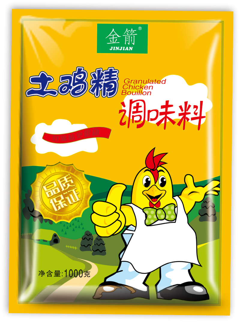1000g×10包金箭土鸡精（国标），鲜香味美，餐饮专供