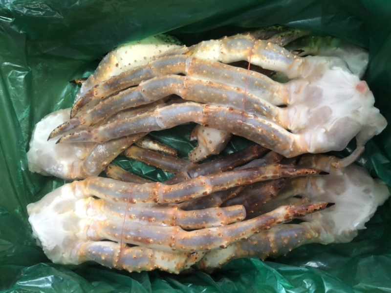 生冻帝王蟹脚、饱满好、中西餐、日料火锅都可用、全国发货。