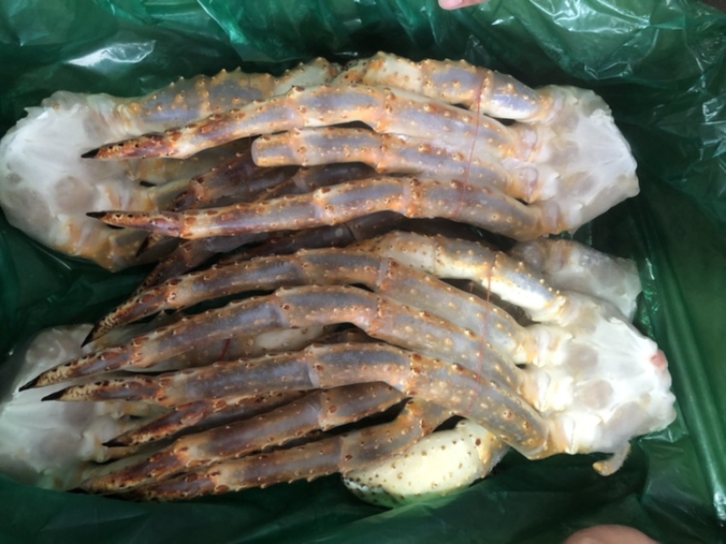 生冻帝王蟹脚、饱满好、中西餐、日料火锅都可用、全国发货。
