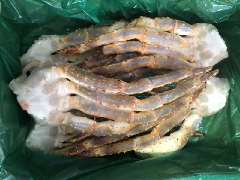 生冻帝王蟹脚、饱满好、中西餐、日料火锅都可用、全国发货。