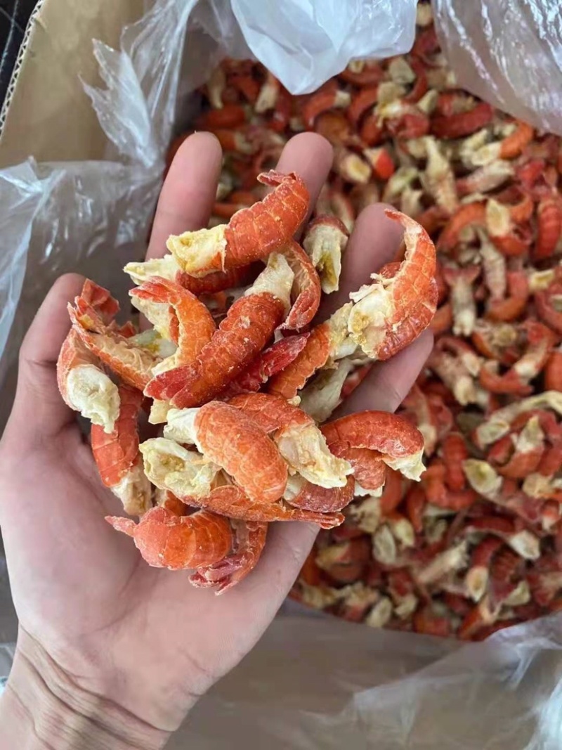 虾尾，单冻虾尾质量杠杠的，欢迎老板前来选购