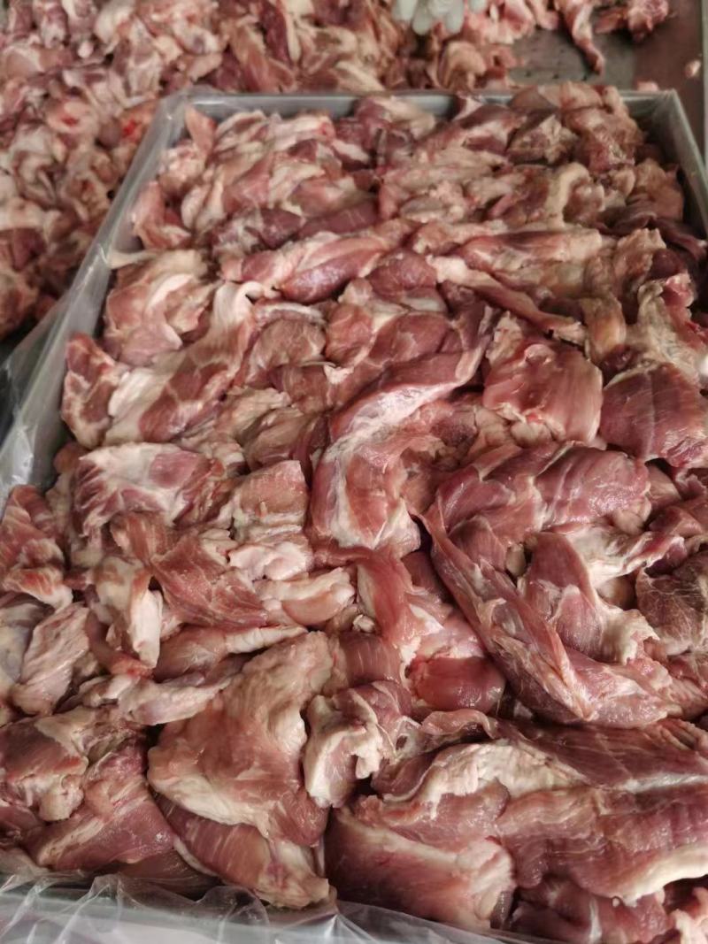 肥猪三七碎肉二八碎肉精修一九碎肉精碎肉食堂饭店专用