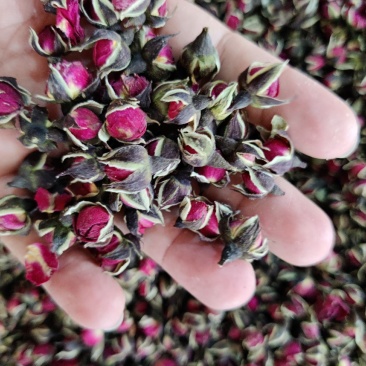 金边玫瑰花茶净货纯干度颜色鲜艳一公斤起批
