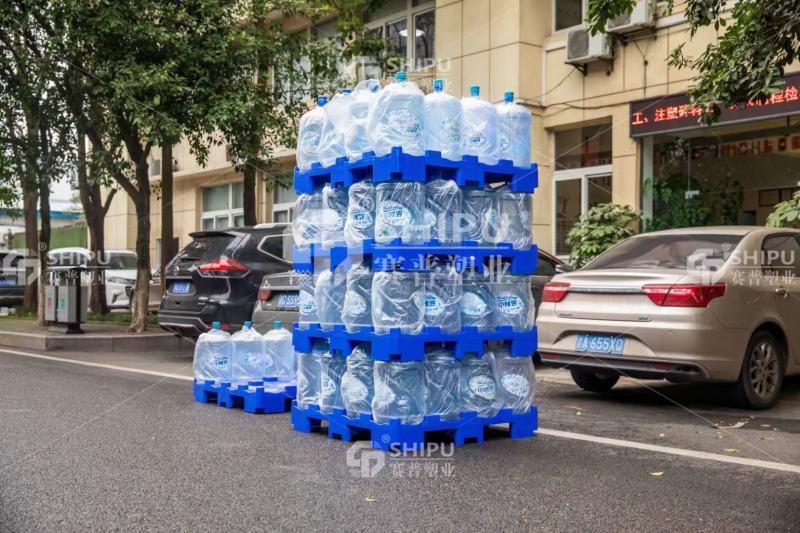 仓储托盘，塑胶托盘，叉车托盘九脚平板托盘各种规格
