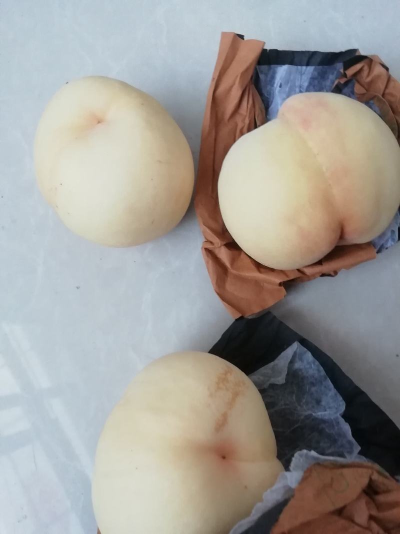 红不软白桃