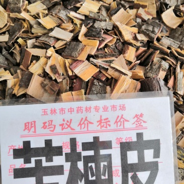 野生中药材苦楝树皮批发零售