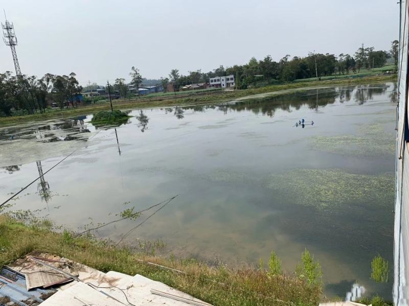 120亩虾塘转让，水源好