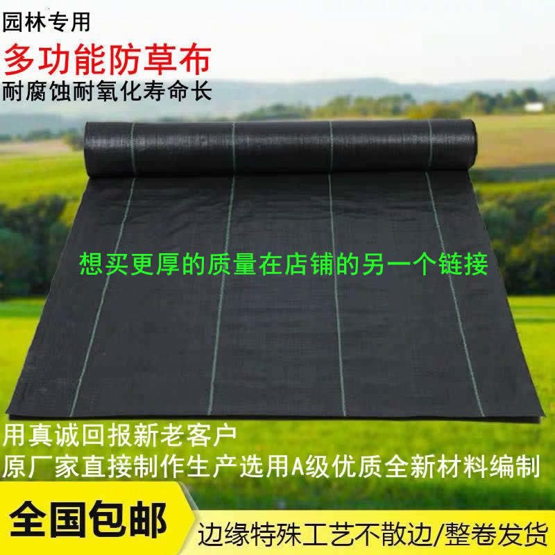 打孔防草除草布农用耐用果园生态园艺地布耐磨单张抗老化果树