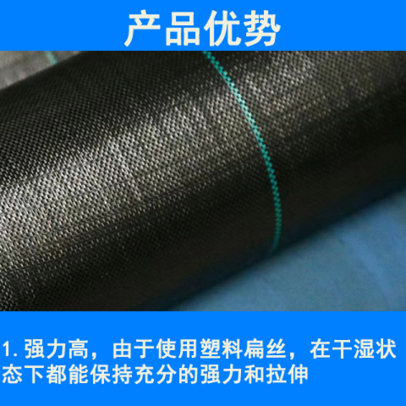 打孔防草除草布农用耐用果园生态园艺地布耐磨单张抗老化果树